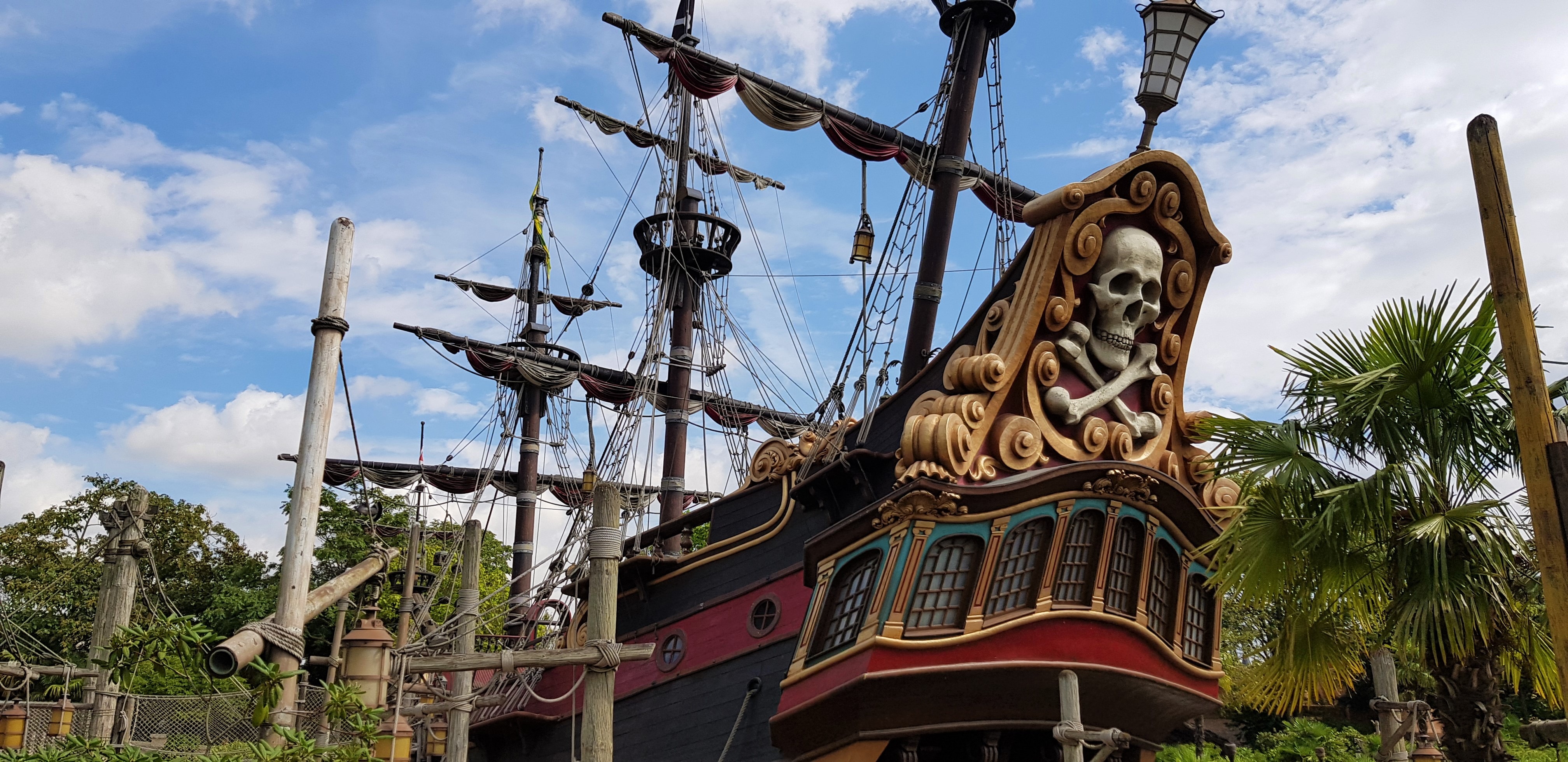 Nave dei pirati Adventureland Disneyland Paris