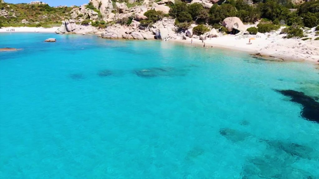 Video Cala Corsara Isola di Spargi Maddalena Sardegna