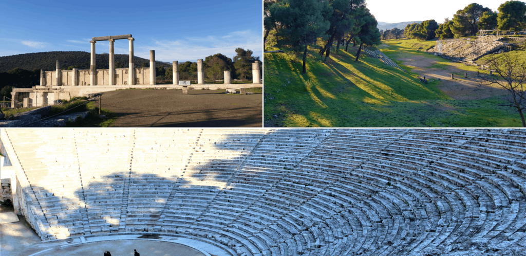 Il sito Archeologico Epidauro Teatro Santuario Stadio