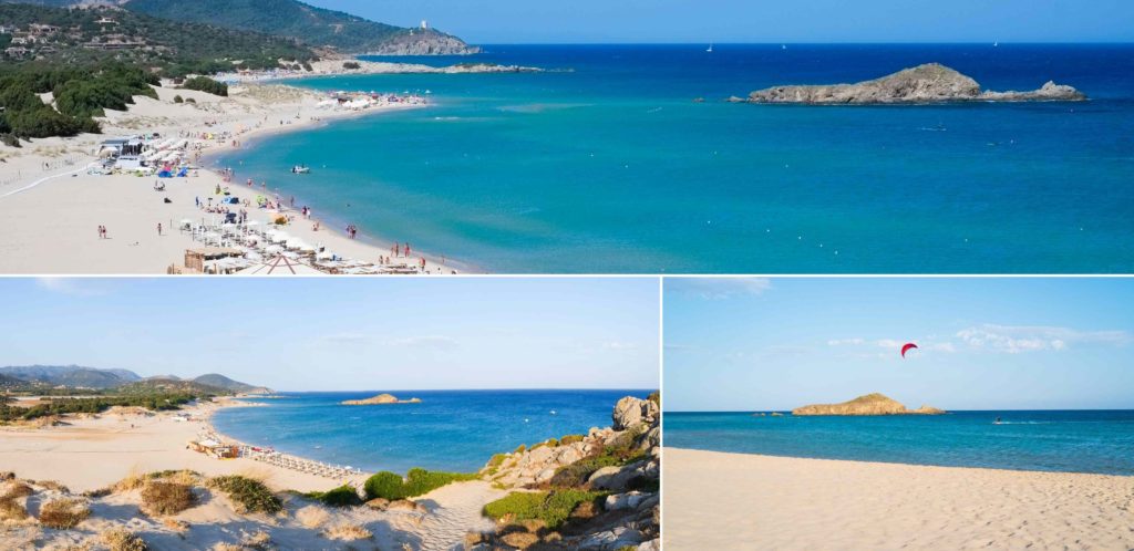 Spiagge Sardegna Sud Spiaggia di Chia Su Giudeu scaled