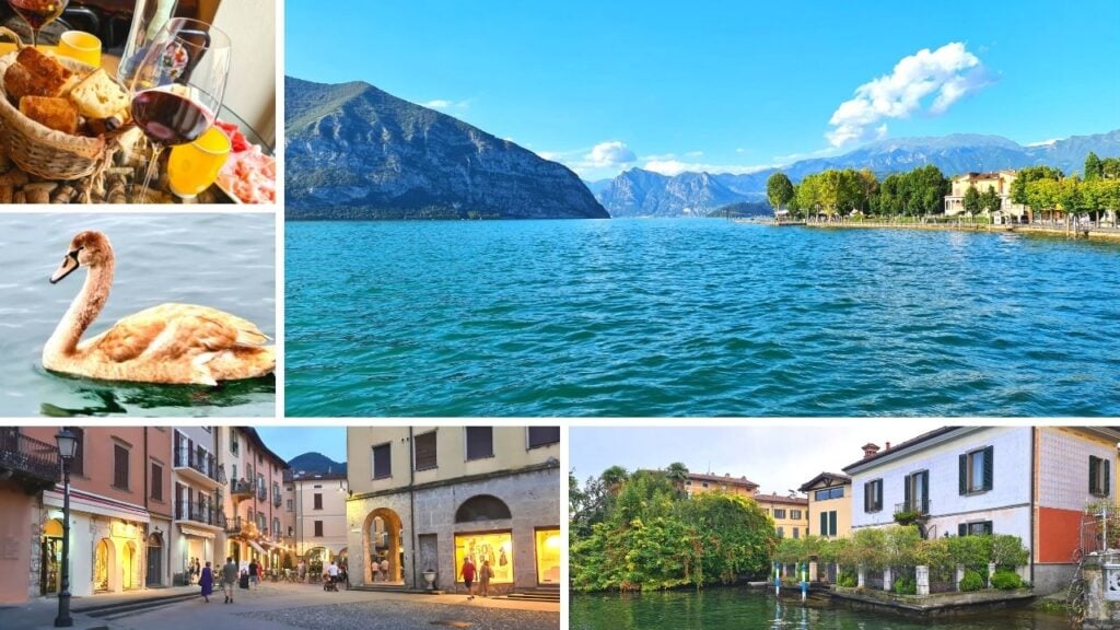 Cosa Vedere a Iseo Lungolago Iseo centro strada del franciacorta