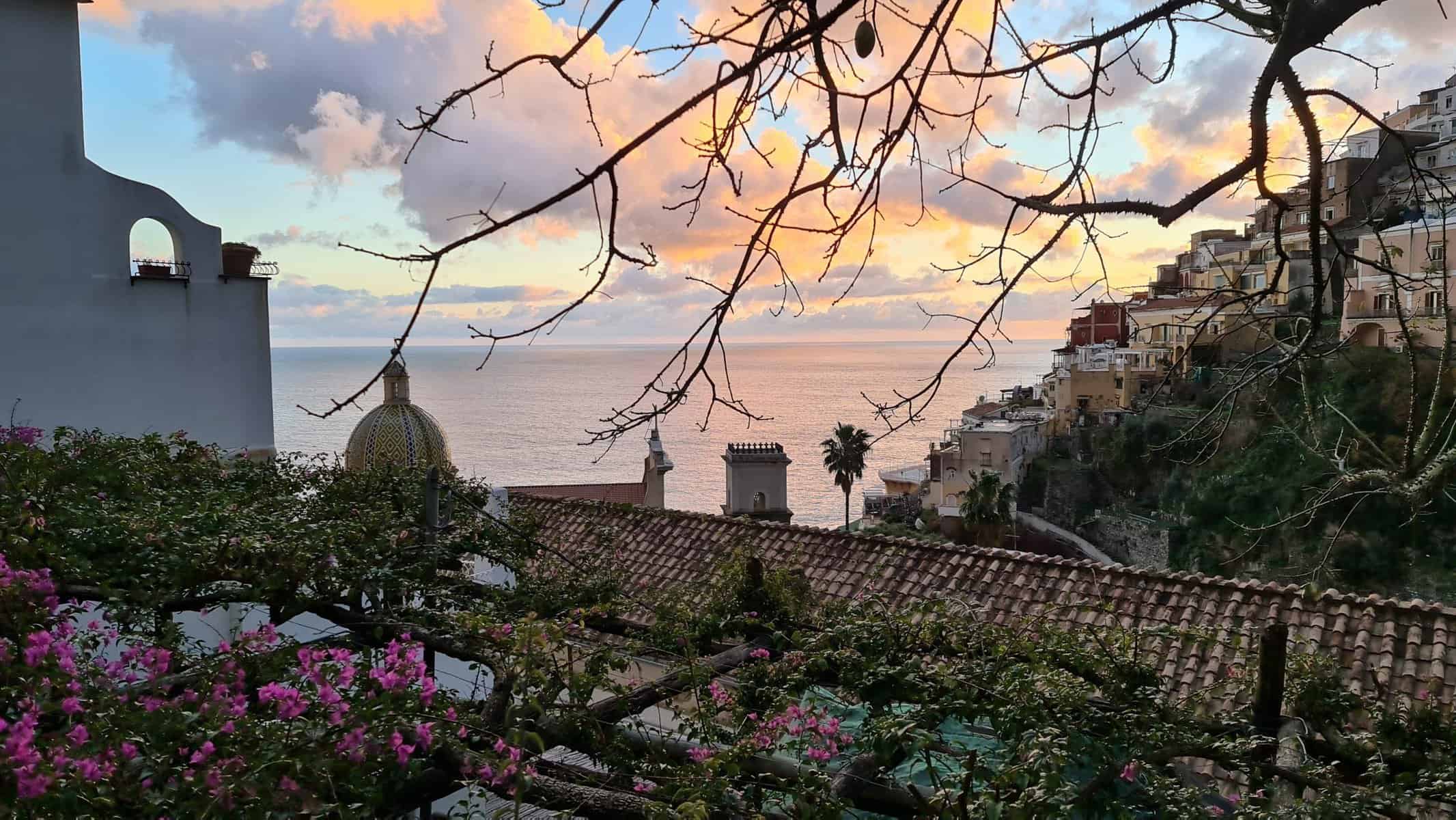 Costiera Amalfitana Positano in inverno tripilare 53 scaled