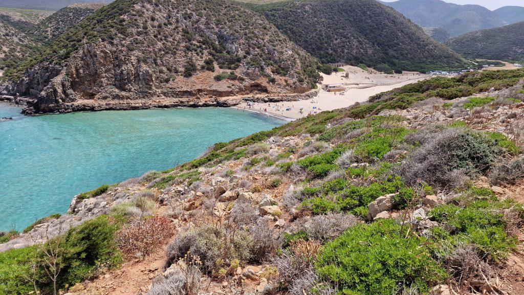 Spiaggia di Cala Domestica Sardegna Sud Ovest Italia Come arrivare Tripilare 21