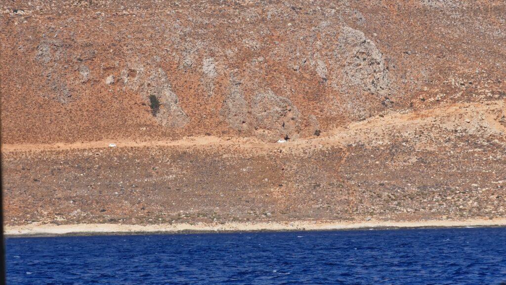 Creta Strada sterrata per la spiaggia di Balos da percorrere in auto o jeep 1