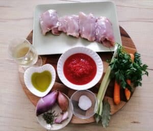 2.0 Preparazione pollo alla cacciatora Slow Food Ingredienti