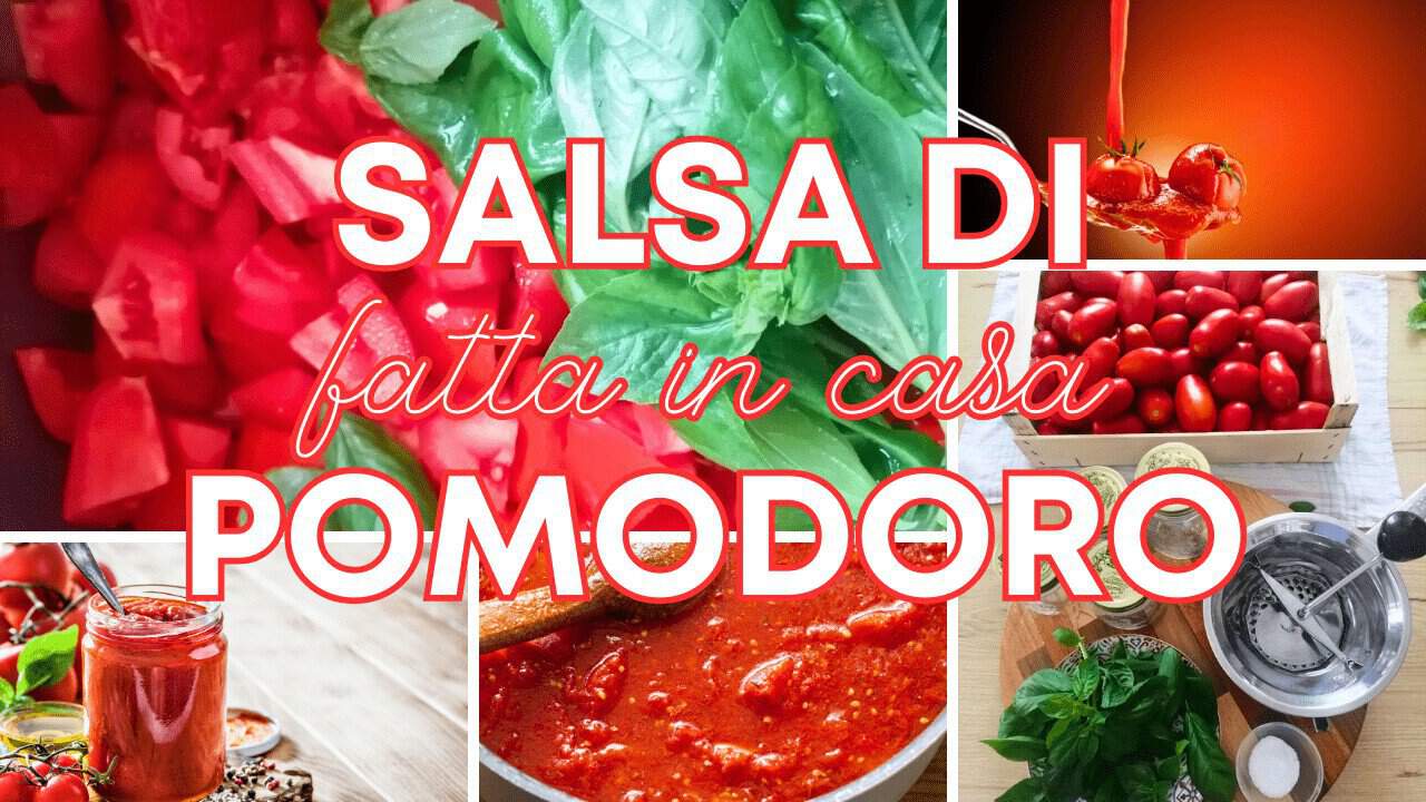 Salsa Di Pomodoro Fatta In Casa Per 1 Sugo Buono E Genuino