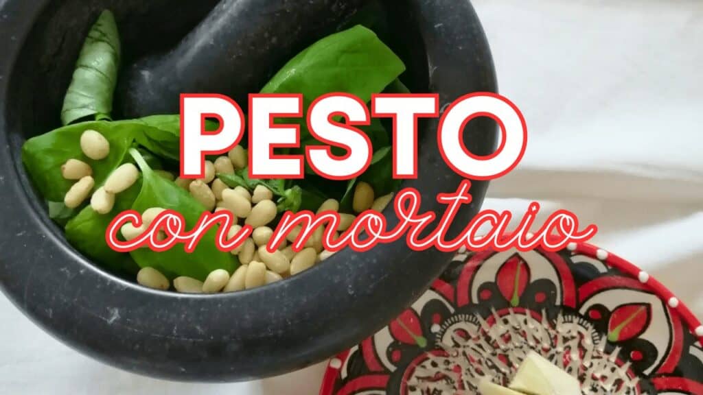 Seleziona 1 tuffo nel gusto autentico Pesto alla genovese ricetta originale con mortaio 1 tuffo nel gusto autentico Pesto alla genovese ricetta originale con mortaio