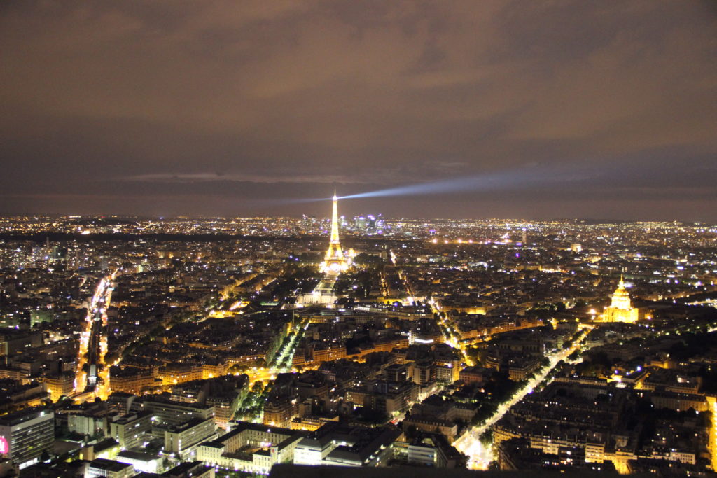 Best panoramic view of Paris