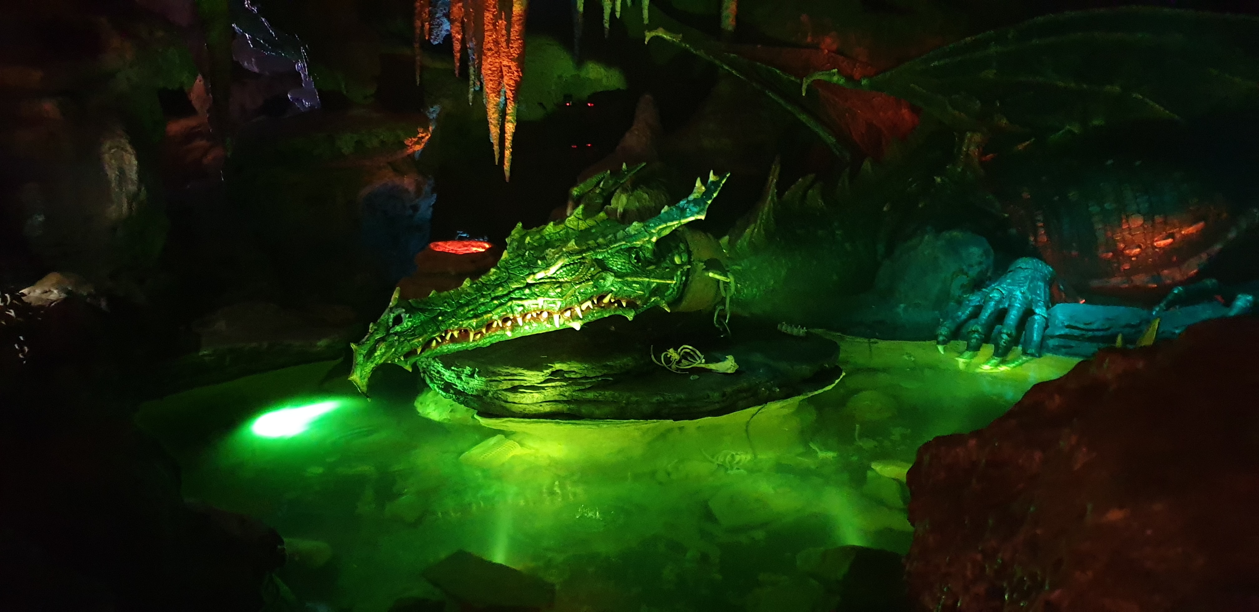 The Dragons lair Disneyland Paris