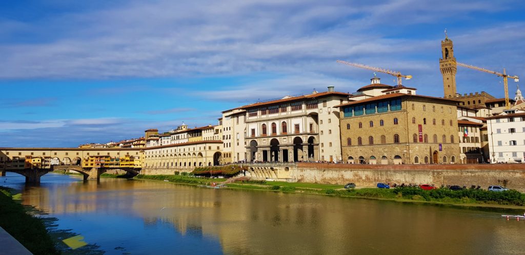 florence in a day along arno river scaled