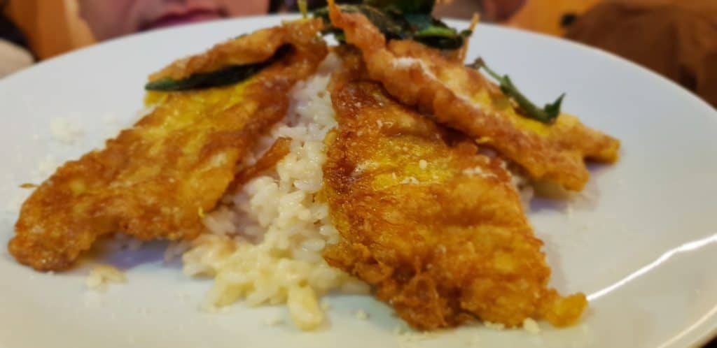 italian food riso con pesce persico del lago rice with lake perch tripilare 2 scaled