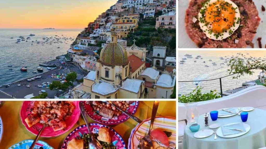 Best restaurants in Positano Italy with a view