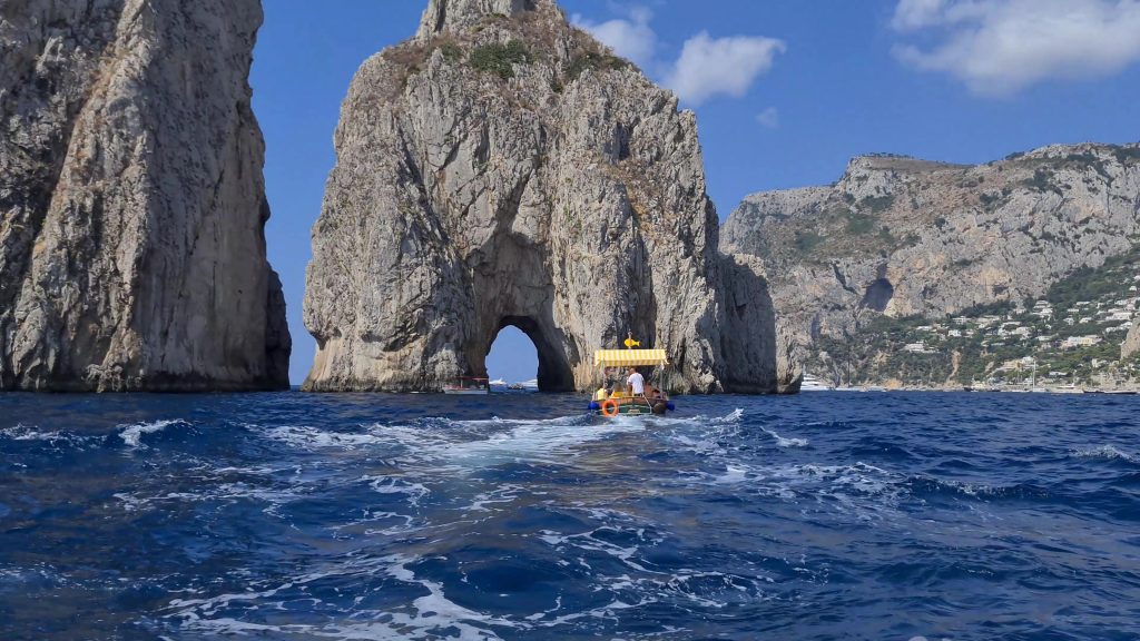 passing through capri rocks in water Moment scaled