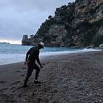 Fornillo beach Positano italy in winter tripilare 12 scaled