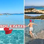 Punta Molentis beach in Villasimius Sardinia Italy