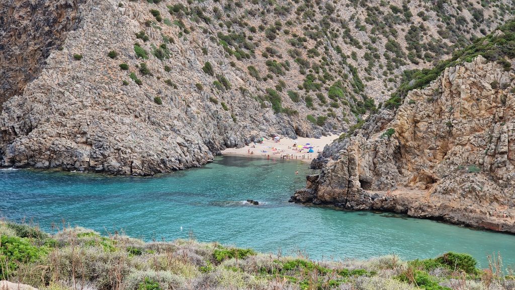 Best beaches in Sardinia Italy Cala Domestica Beach Tripilare 4