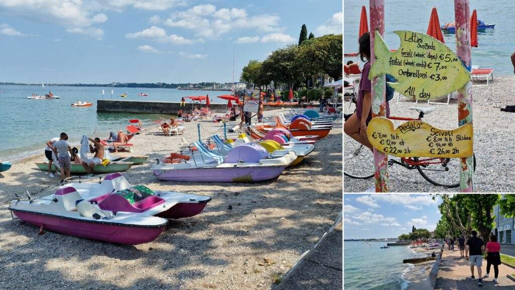 Things to do in Desenzano del Garda Lake Garda Italy beach