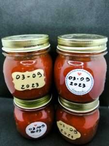 1,16 b put a label with the date you prepared it. You can put the jars in your pantry 1 Homemade salsa recipe tomato sauce how to make