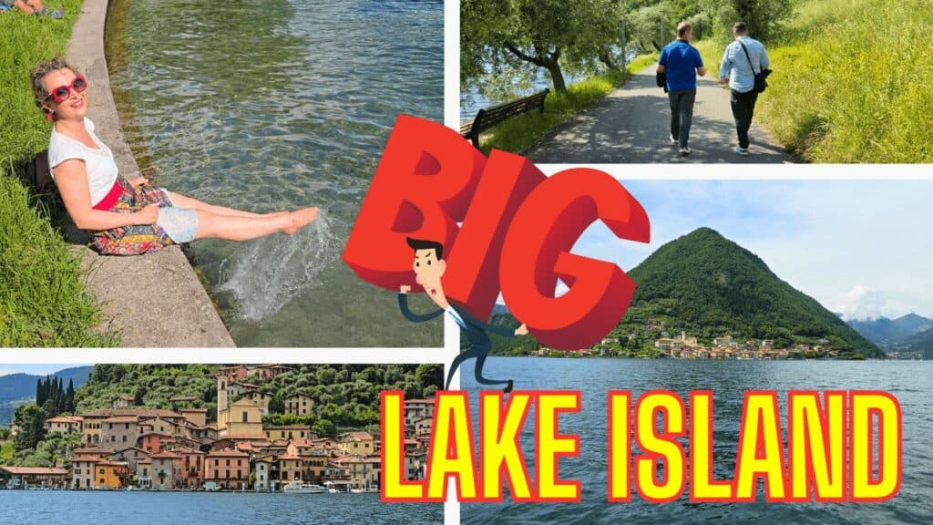 Italy's Largest Lake Island lake iseo