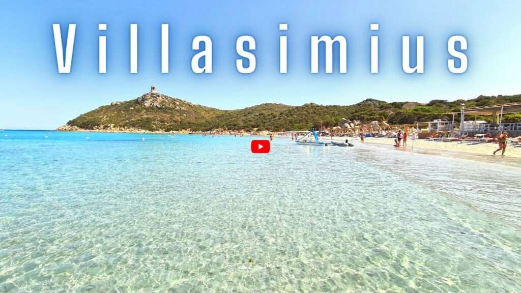 Video Thumbnail: Discover the beautiful white Porto Giunco beach Villasimius Sardinia Italy! 🏖️🇮🇹 #travel #beach