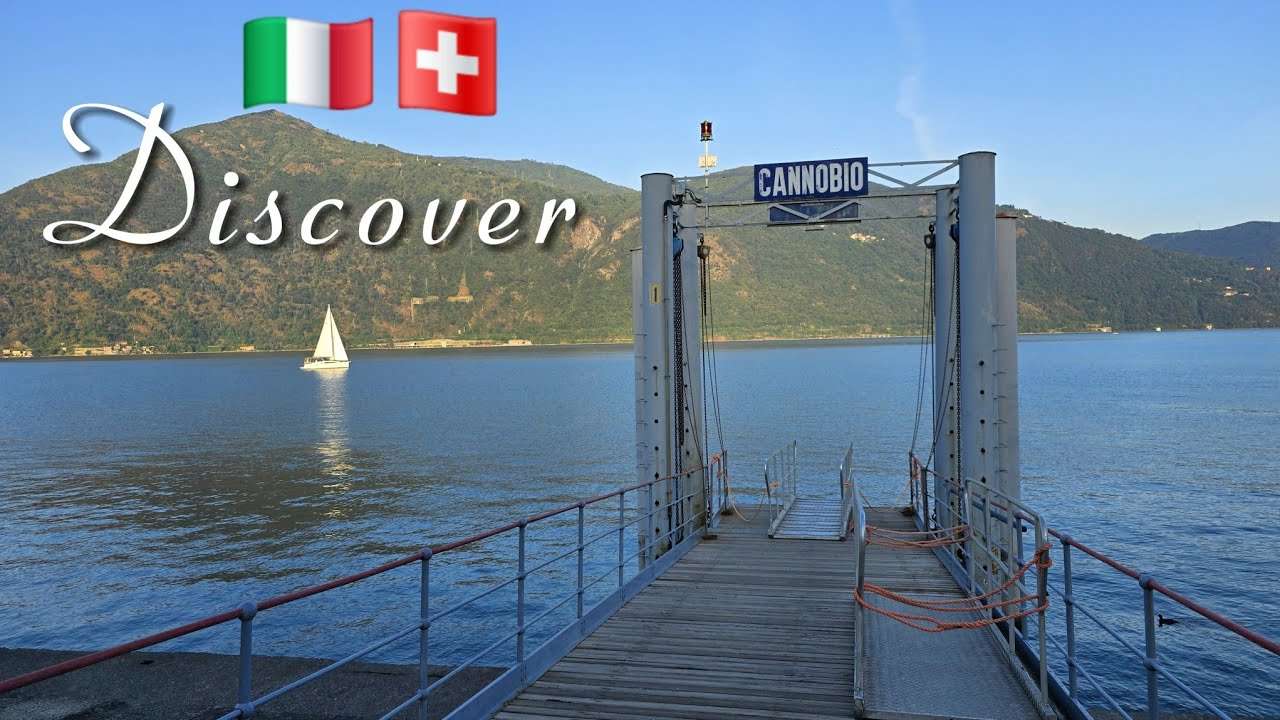 Border of Italy and Switzerland? Last Italian charming town on Lake Maggiore: Cannobio