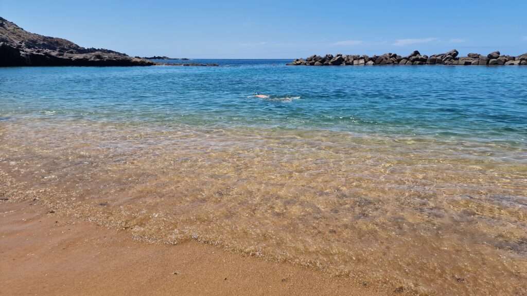 Playa Abama Beach Tenerife swim