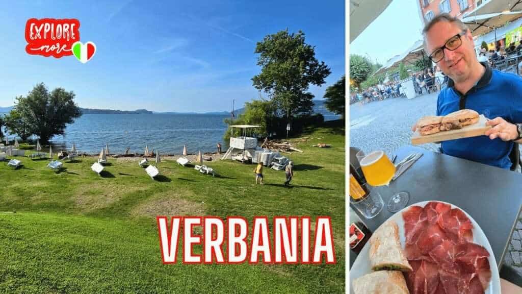 Verbania lago maggiore in july