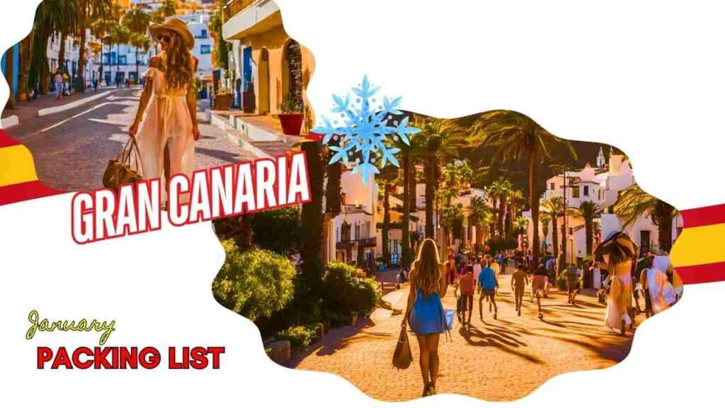 What to pack for Gran Canaria in January