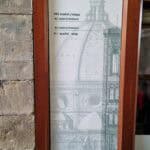 Florence Duomo complex showing the height difference between the tall, terracotta Brunelleschi's Dome and the slightly shorter, vertically striped Giotto's Bell Tower.