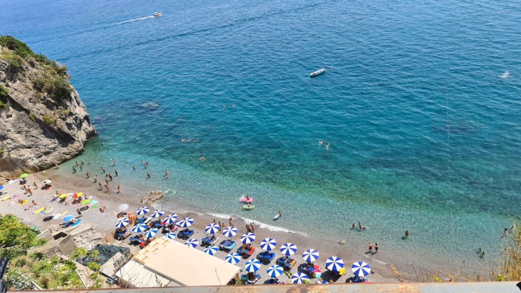Top 6 Summer in Amalfi Coast best beaches 10 castigione beach ravello amalfi coast italy scaled