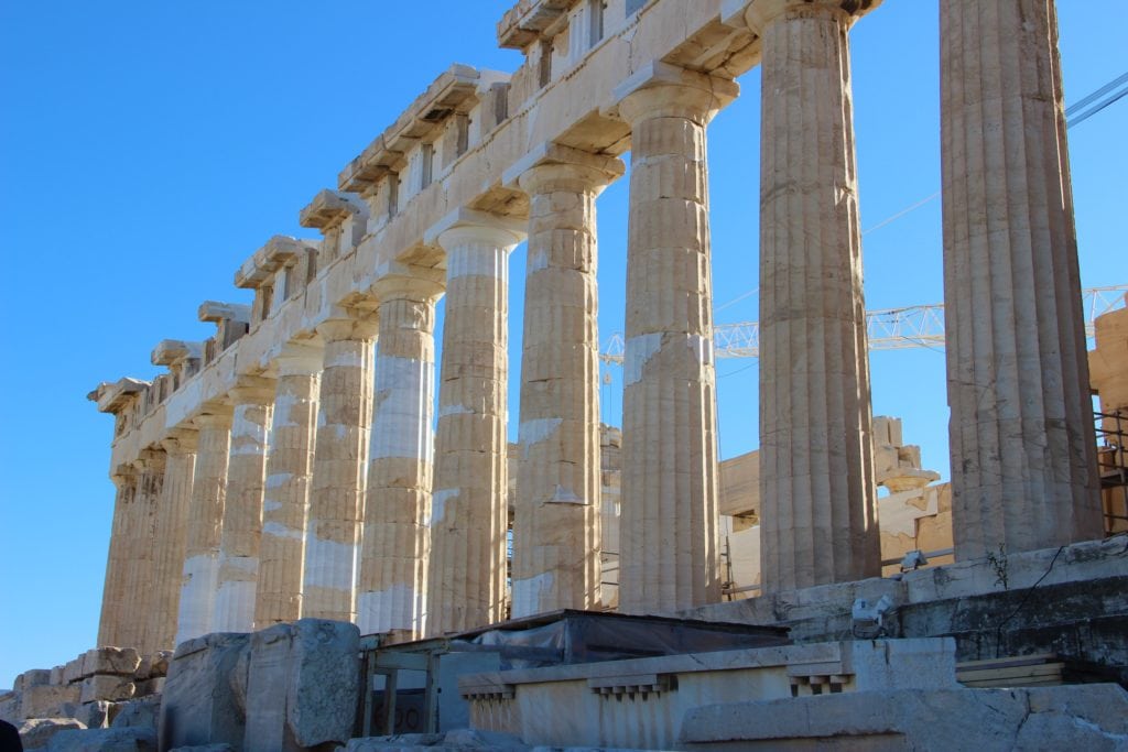 Partenone riassunto Atene storia antica e moderna