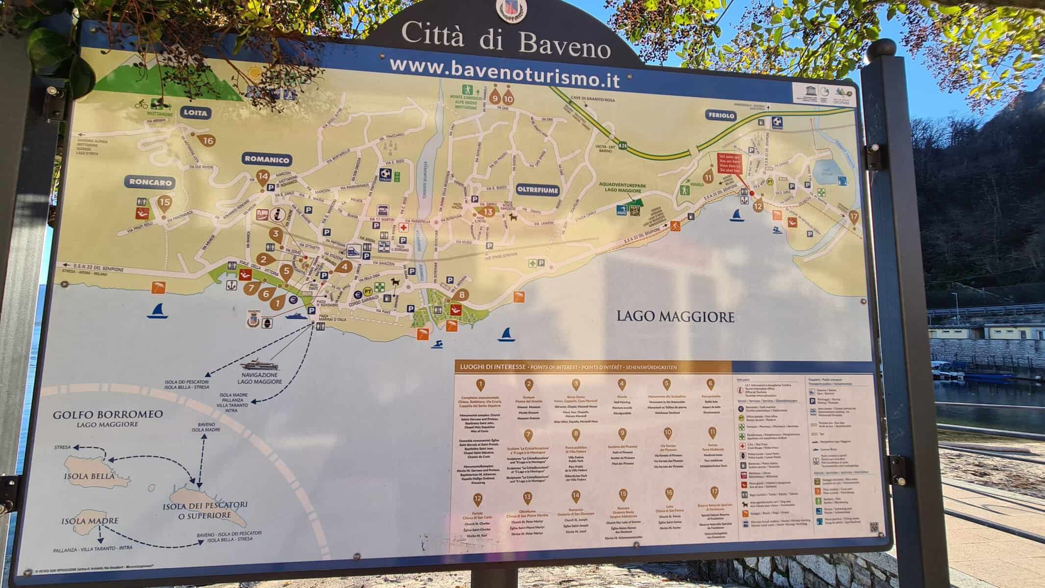 Baveno Feriolo Lago Maggiore Immagini Tripilare