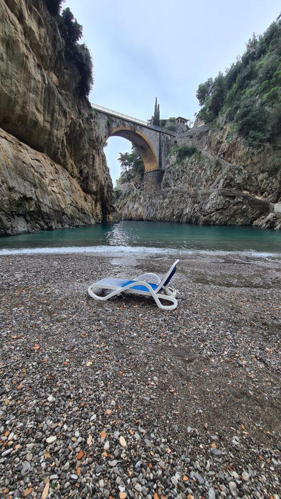 Spiaggia Fiordo di Furore in inverno Costiera Amalfitana tripilare 13