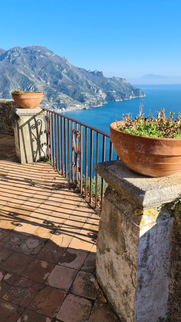 Ravello Villa Cimbrone Terrazza dellinfinito inverno 10