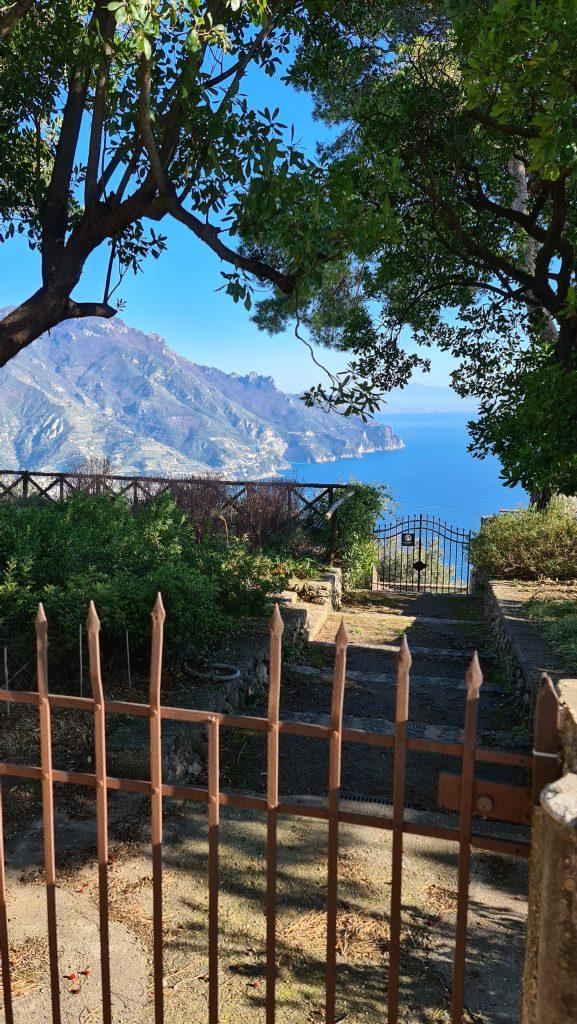 Ravello Villa Cimbrone Terrazza dellinfinito inverno 15