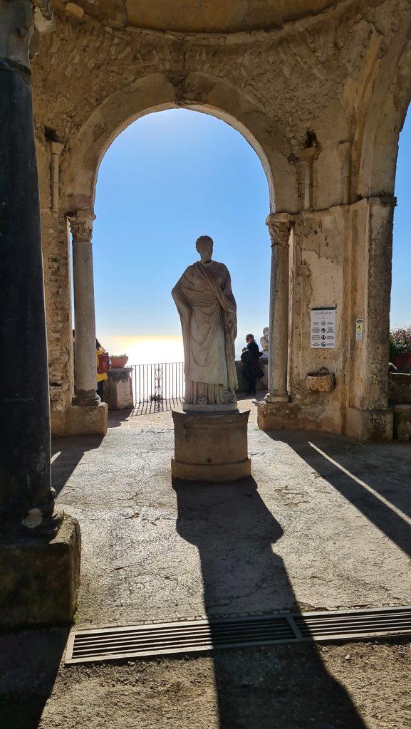 Ravello Villa Cimbrone Terrazza dellinfinito inverno 17