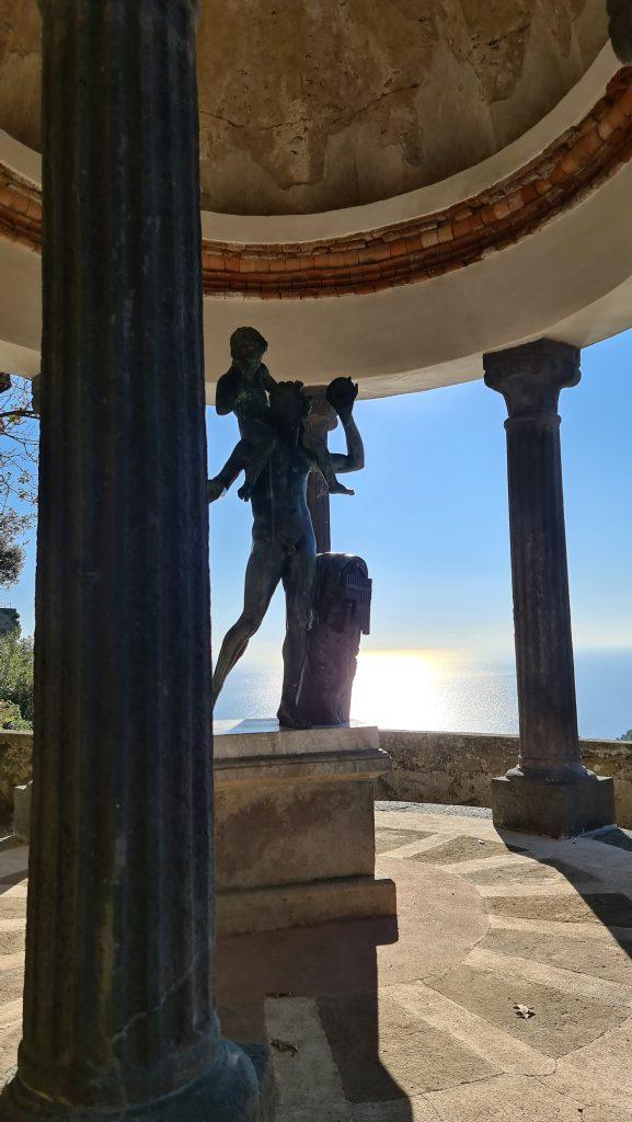 Ravello Villa Cimbrone Terrazza dellinfinito inverno 26