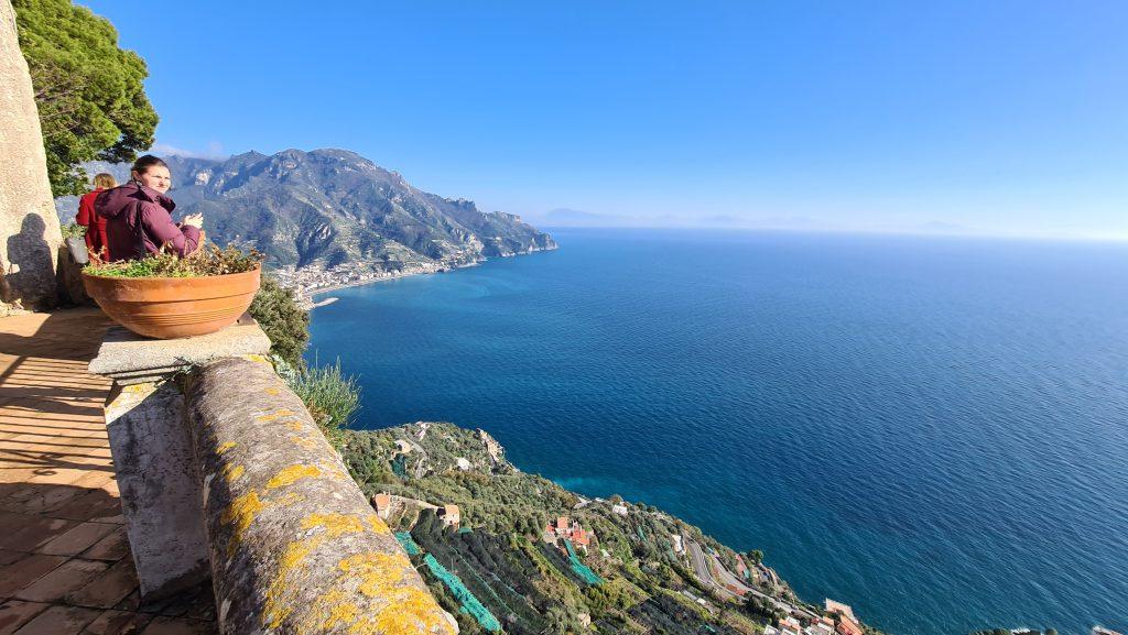 Ravello Villa Cimbrone Terrazza dellinfinito inverno 5