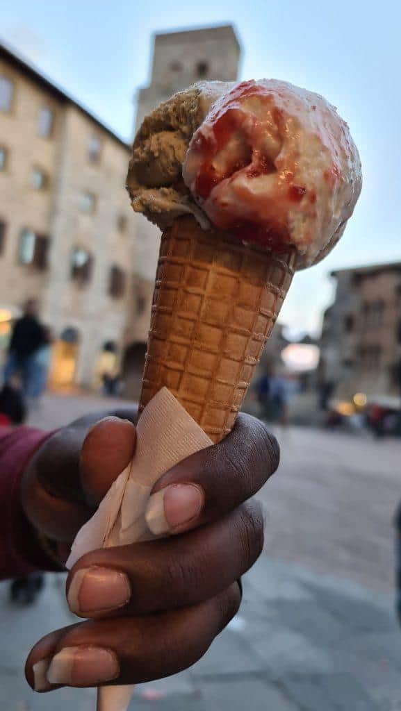 Toscana gelateria san gimignano vincitore campione gelateria dondoli 7