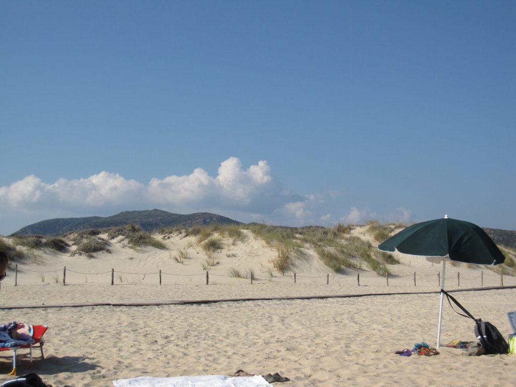 Spiaggia Su giudeu Chia Sardegna Foto tripilare 1