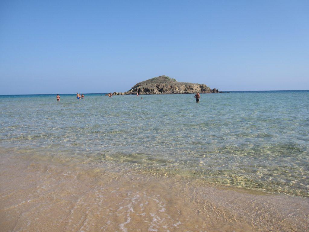 Spiaggia Su giudeu Chia Sardegna Foto tripilare 3