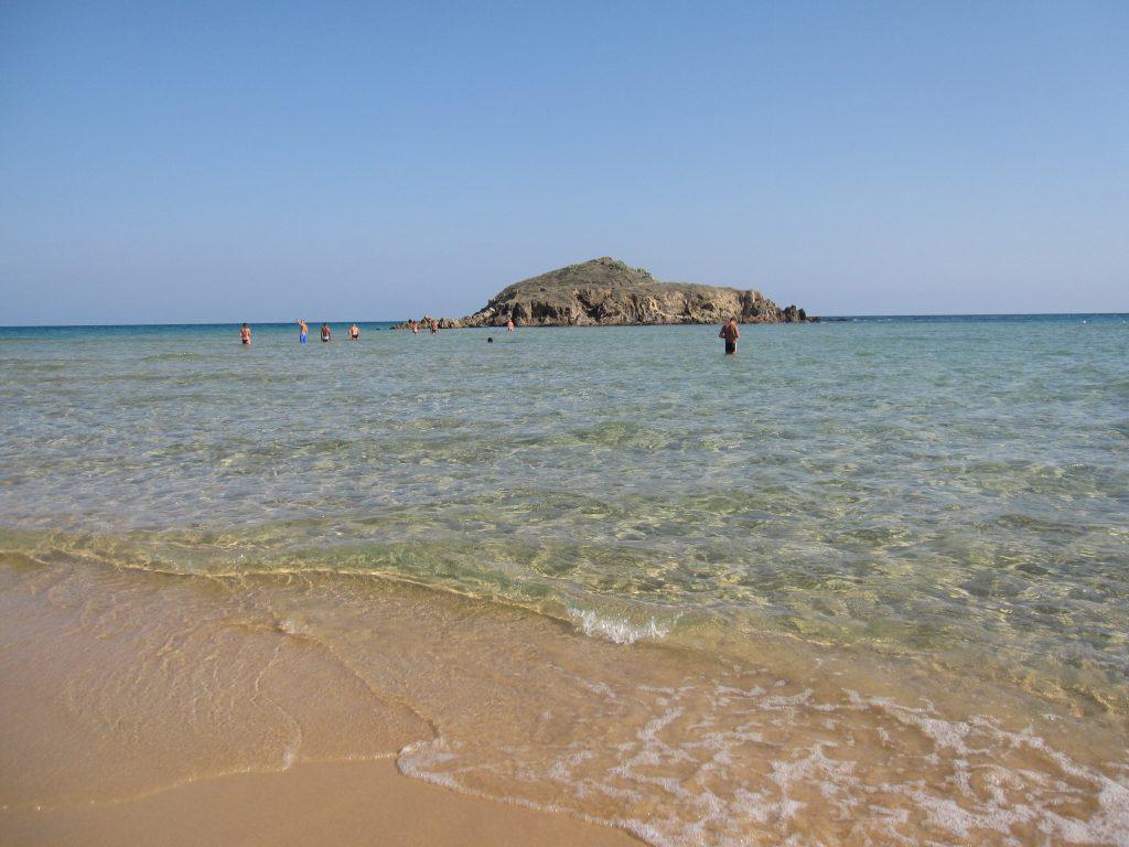 Spiaggia Su giudeu Chia Sardegna Foto tripilare 4