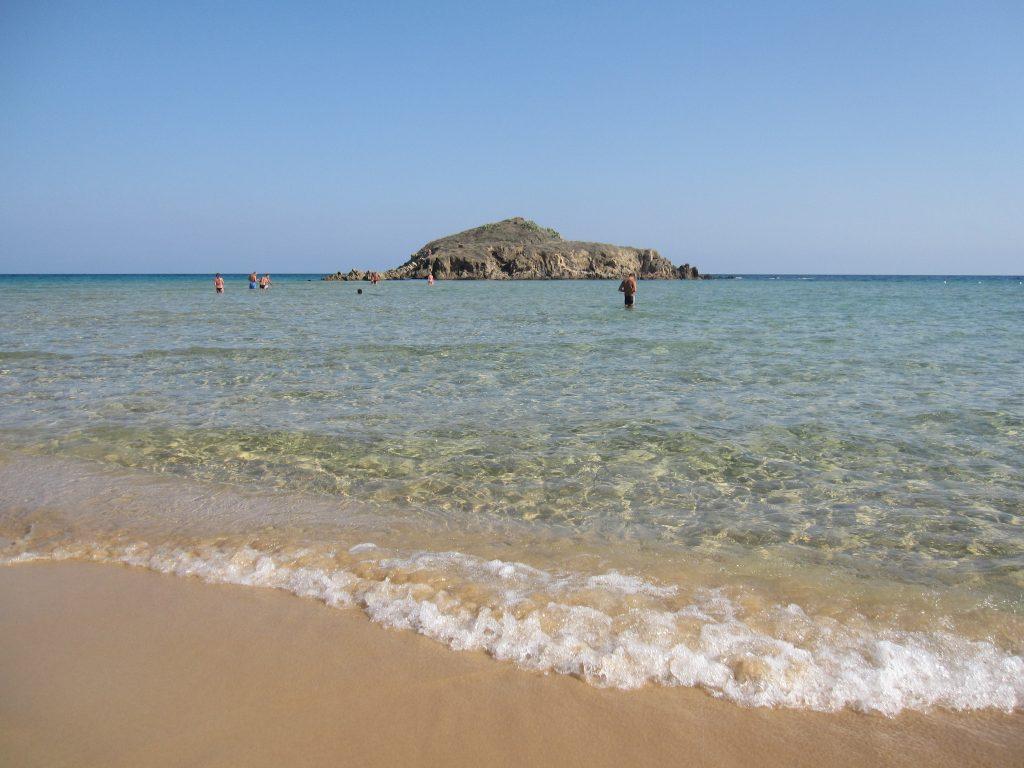 Spiaggia Su giudeu Chia Sardegna Foto tripilare 5