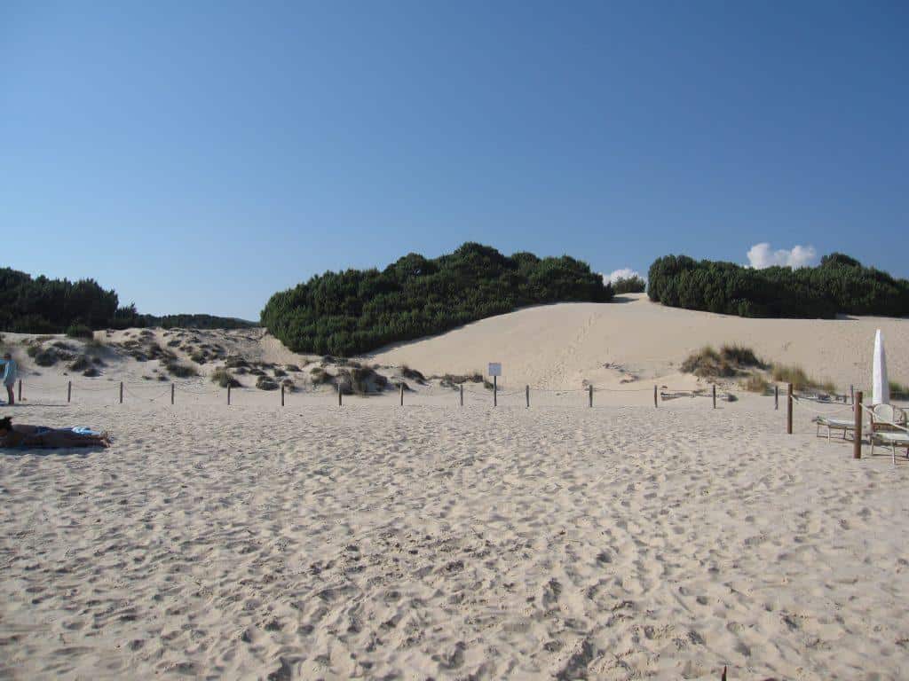 Spiaggia Su giudeu Chia Sardegna Foto tripilare 6