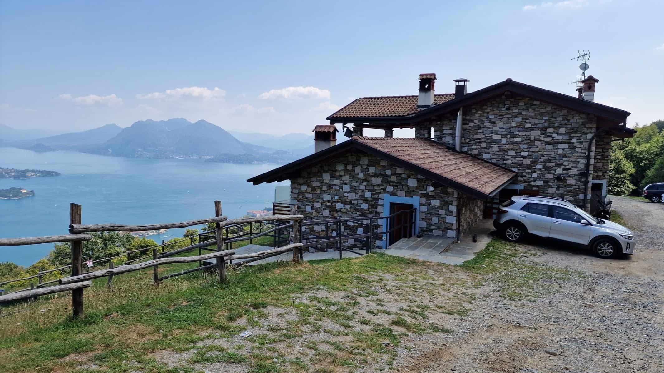 migliori Ristoranti con vista Lago Maggiore Agriturismo LOrdin Loc. Campino appena sopra Stresa