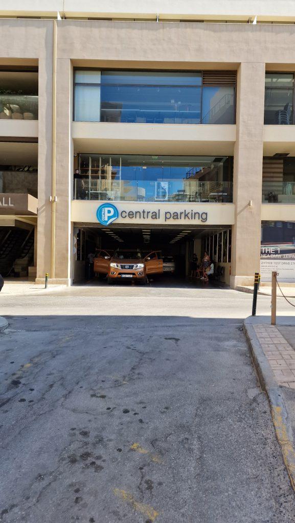 prezzi central parking Parcheggio coperto Heraklion centro 1