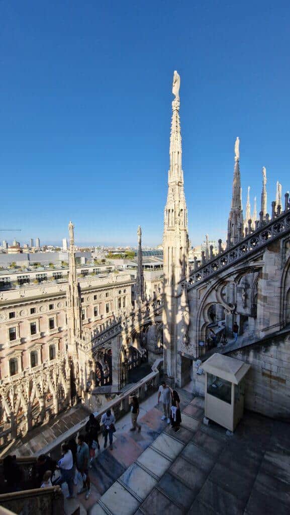 Cosa vedere a Milano Terrazze dalla Cattedrale 12