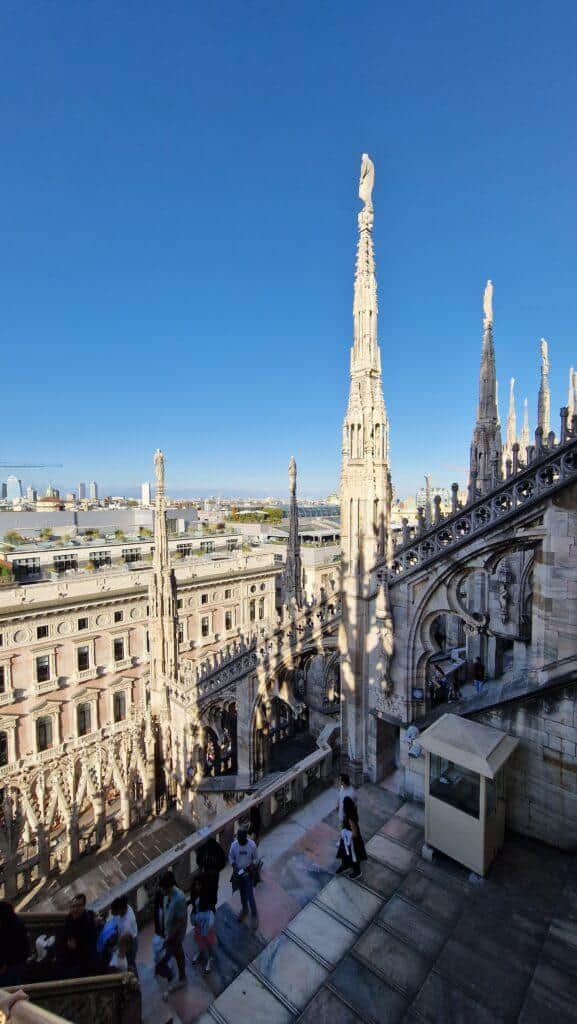 Cosa vedere a Milano Terrazze dalla Cattedrale 13