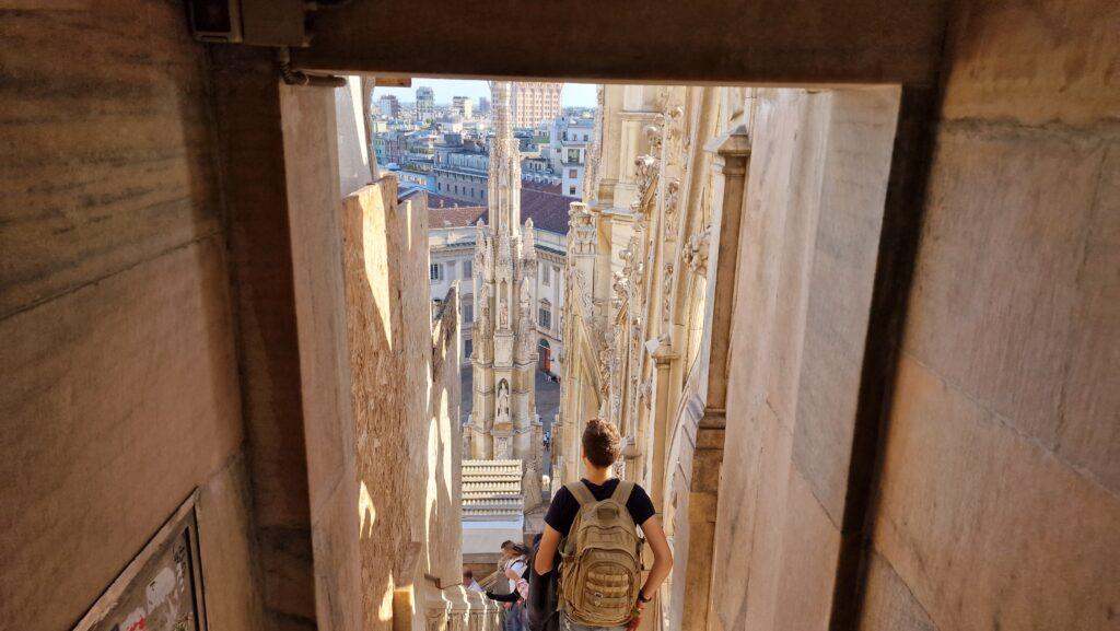 Cosa vedere a Milano Terrazze dalla Cattedrale Duomo di Milano 1