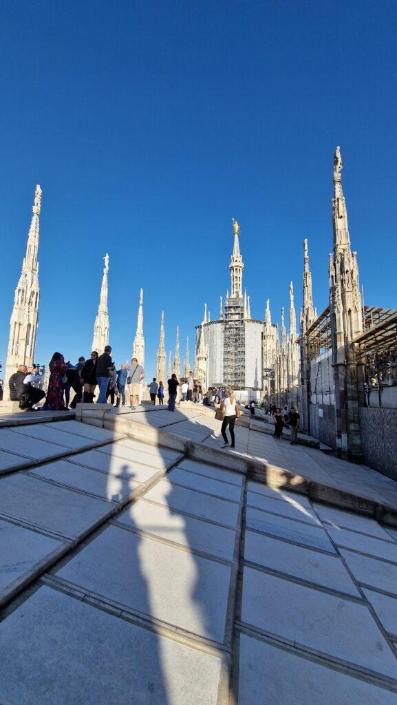 Cosa vedere a Milano Terrazze dalla Cattedrale Duomo di Milano